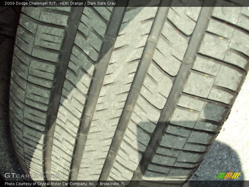 HEMI Orange / Dark Slate Gray 2009 Dodge Challenger R/T