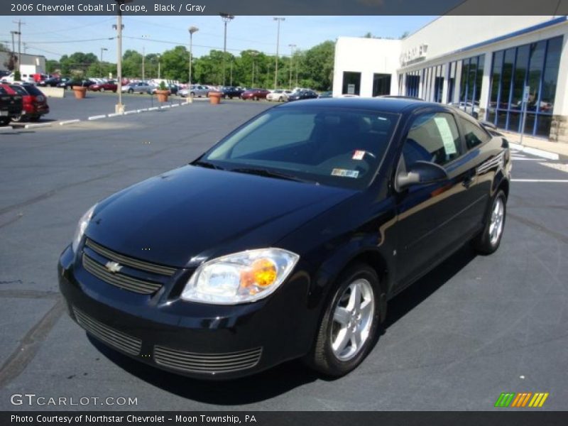 Black / Gray 2006 Chevrolet Cobalt LT Coupe