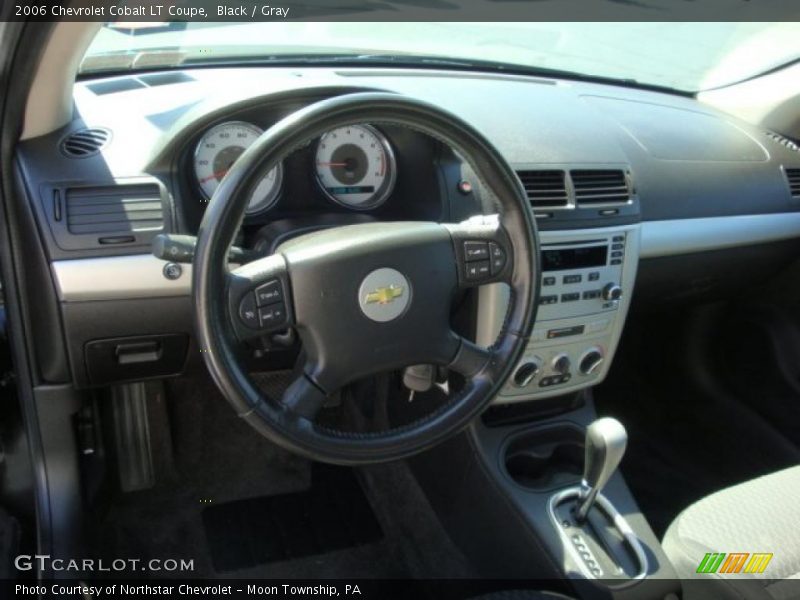 Black / Gray 2006 Chevrolet Cobalt LT Coupe