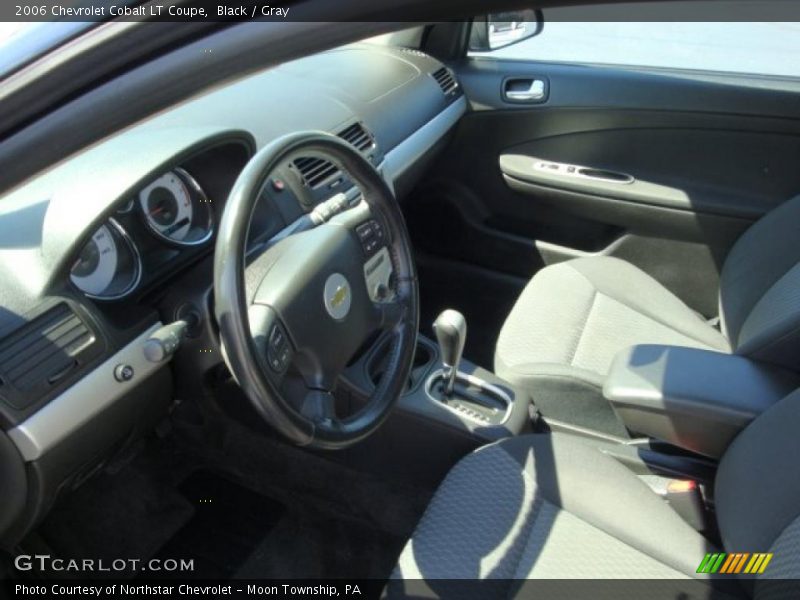 Black / Gray 2006 Chevrolet Cobalt LT Coupe