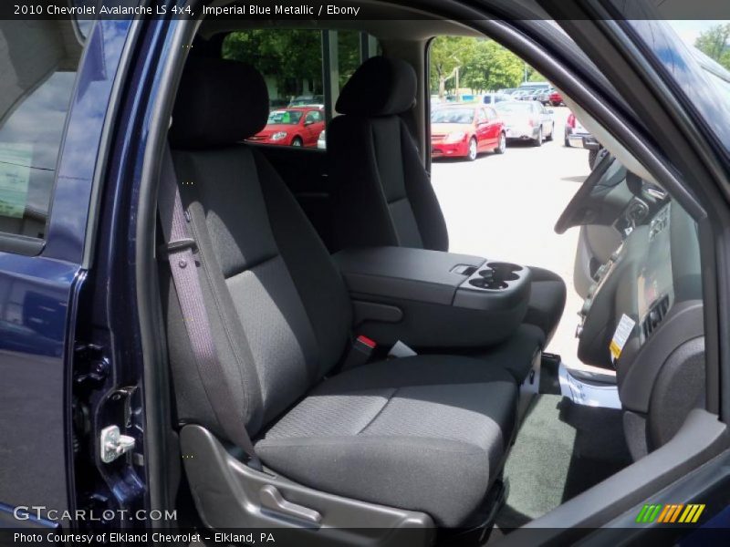 Imperial Blue Metallic / Ebony 2010 Chevrolet Avalanche LS 4x4