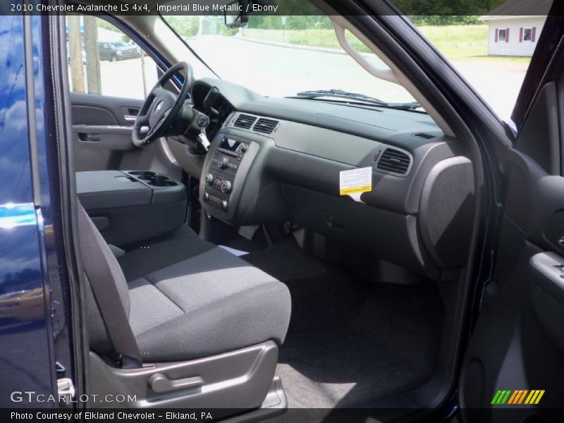 Imperial Blue Metallic / Ebony 2010 Chevrolet Avalanche LS 4x4