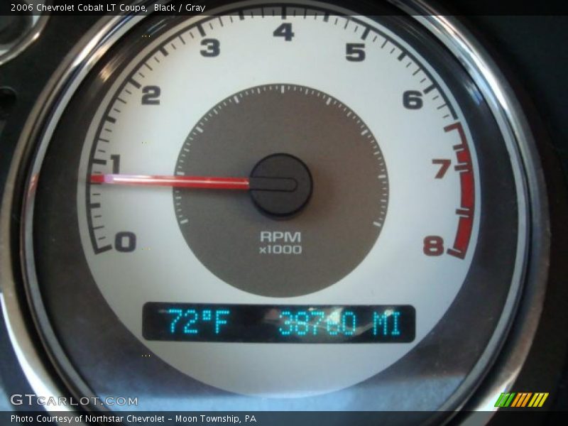 Black / Gray 2006 Chevrolet Cobalt LT Coupe