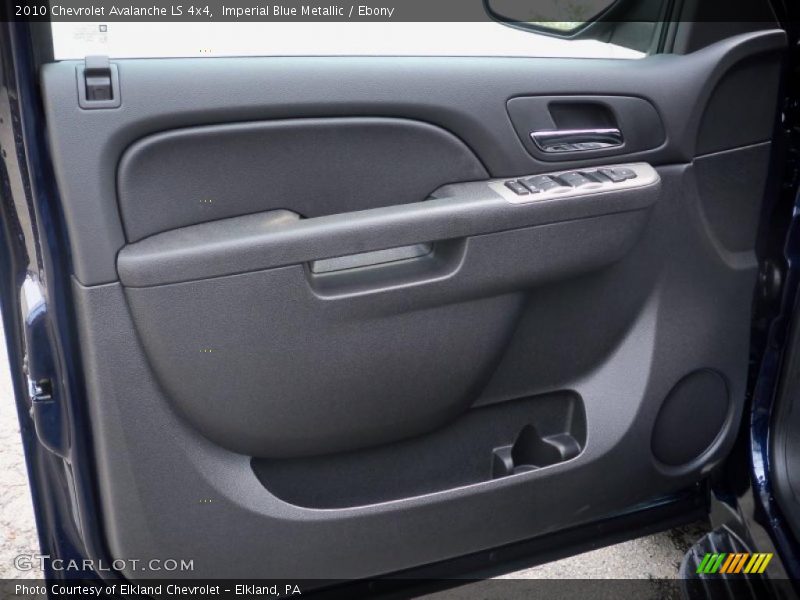 Imperial Blue Metallic / Ebony 2010 Chevrolet Avalanche LS 4x4