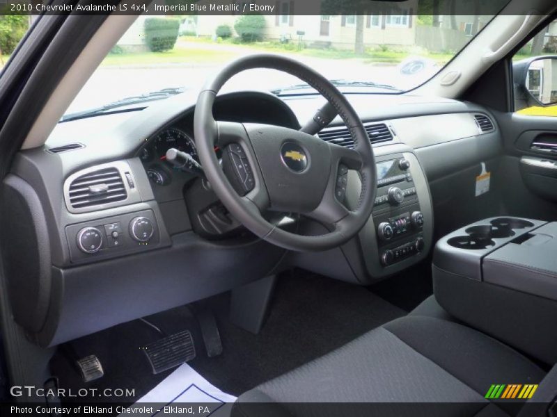 Imperial Blue Metallic / Ebony 2010 Chevrolet Avalanche LS 4x4