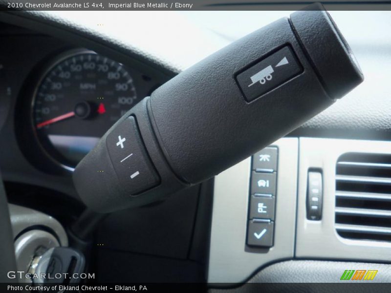 Imperial Blue Metallic / Ebony 2010 Chevrolet Avalanche LS 4x4