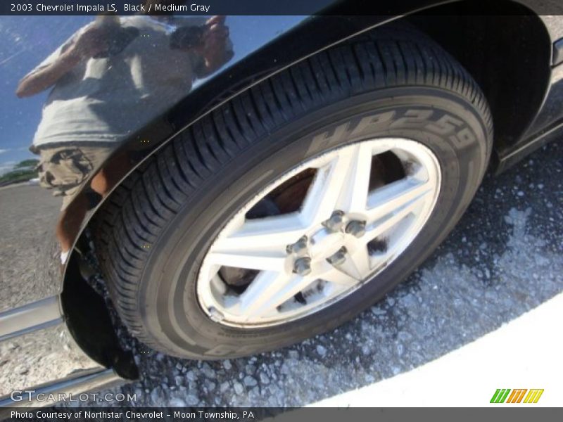 Black / Medium Gray 2003 Chevrolet Impala LS