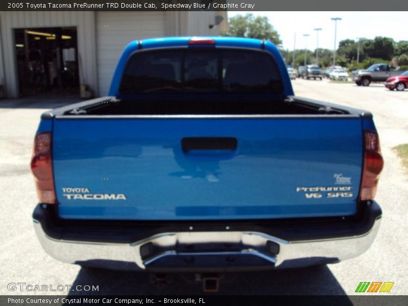 Speedway Blue / Graphite Gray 2005 Toyota Tacoma PreRunner TRD Double Cab