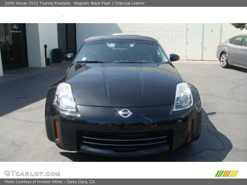 Magnetic Black Pearl / Charcoal Leather 2006 Nissan 350Z Touring Roadster