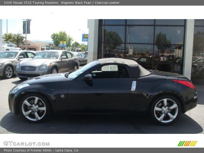 Magnetic Black Pearl / Charcoal Leather 2006 Nissan 350Z Touring Roadster