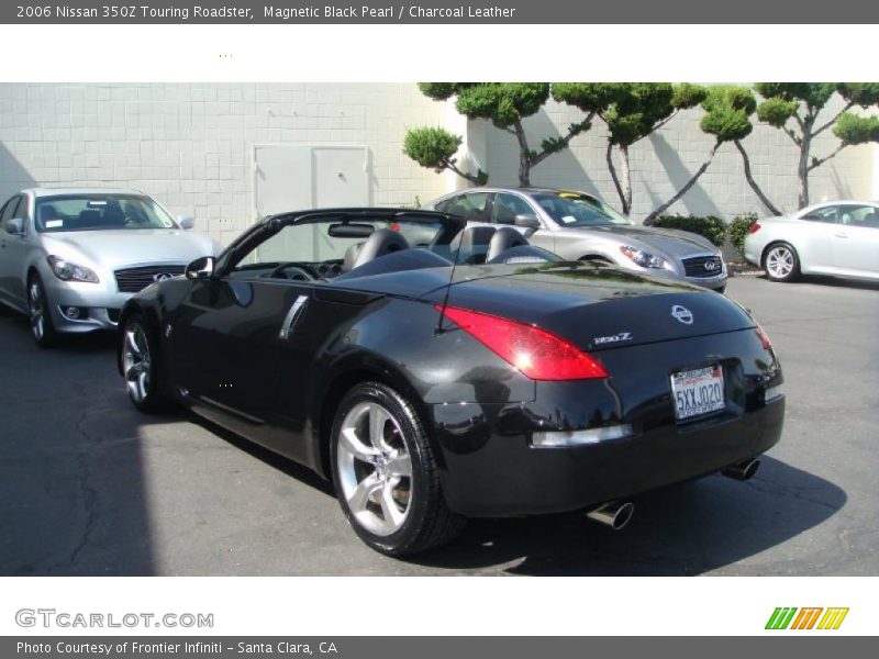Magnetic Black Pearl / Charcoal Leather 2006 Nissan 350Z Touring Roadster