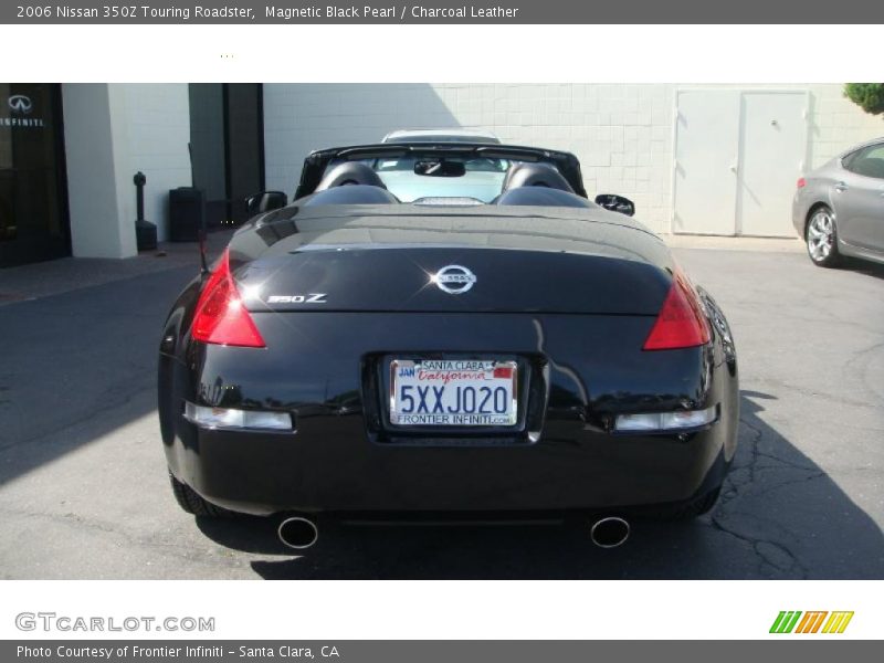 Magnetic Black Pearl / Charcoal Leather 2006 Nissan 350Z Touring Roadster