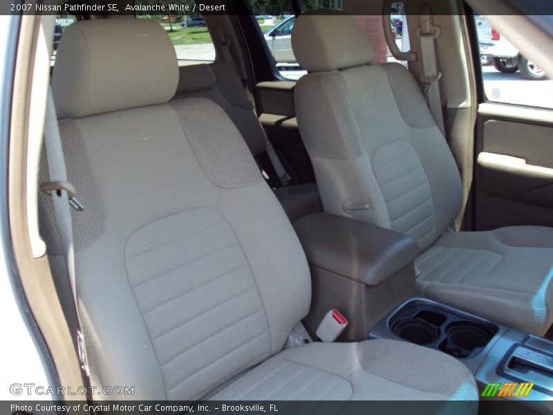 Avalanche White / Desert 2007 Nissan Pathfinder SE