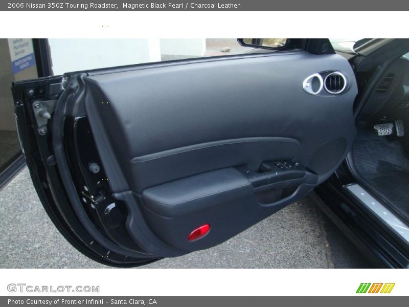Magnetic Black Pearl / Charcoal Leather 2006 Nissan 350Z Touring Roadster