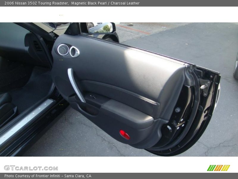 Magnetic Black Pearl / Charcoal Leather 2006 Nissan 350Z Touring Roadster