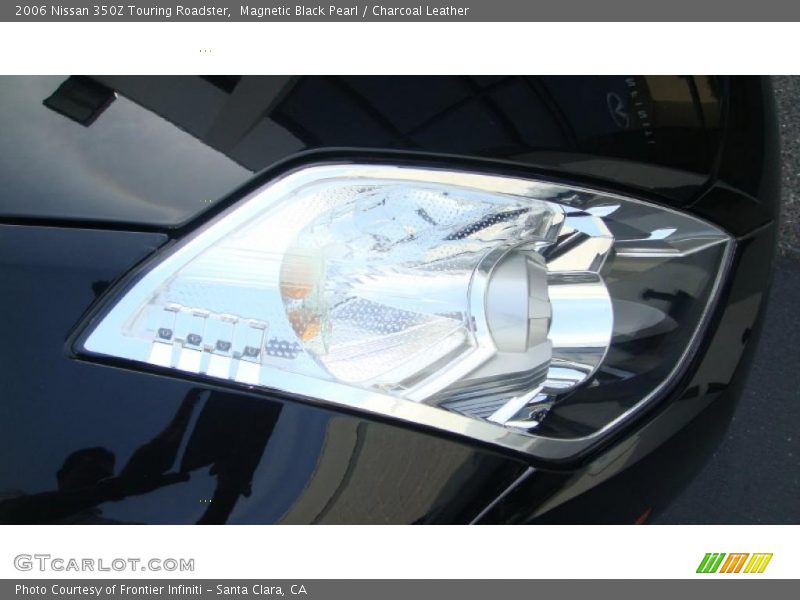 Magnetic Black Pearl / Charcoal Leather 2006 Nissan 350Z Touring Roadster