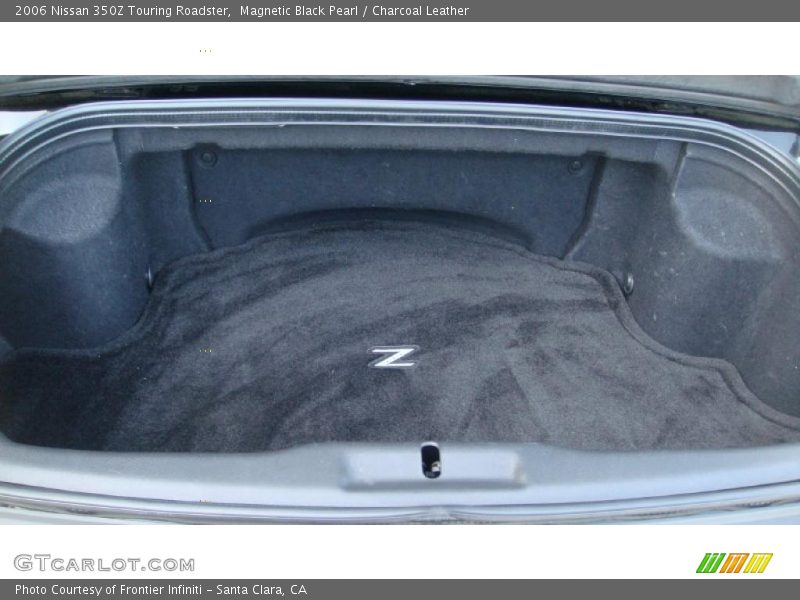 Magnetic Black Pearl / Charcoal Leather 2006 Nissan 350Z Touring Roadster
