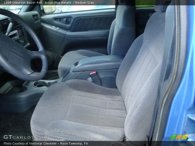 Indigo Blue Metallic / Medium Gray 1996 Chevrolet Blazer 4x4