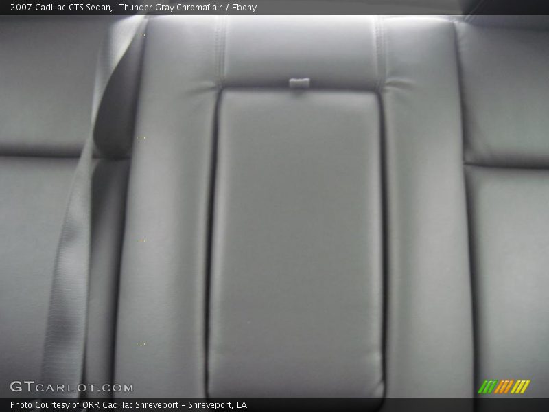 Thunder Gray Chromaflair / Ebony 2007 Cadillac CTS Sedan