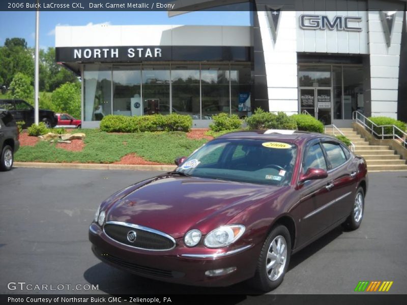 Dark Garnet Metallic / Ebony 2006 Buick LaCrosse CXL