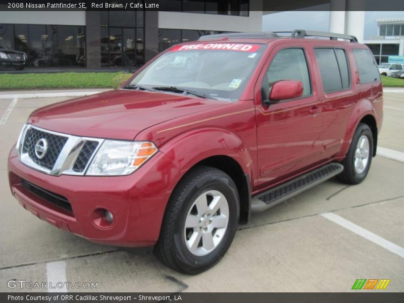 Red Brawn / Cafe Latte 2008 Nissan Pathfinder SE