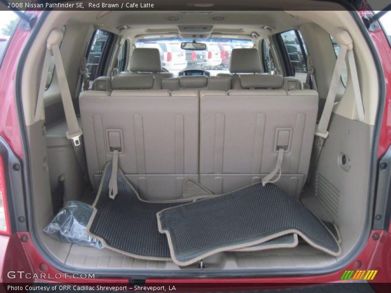 Red Brawn / Cafe Latte 2008 Nissan Pathfinder SE