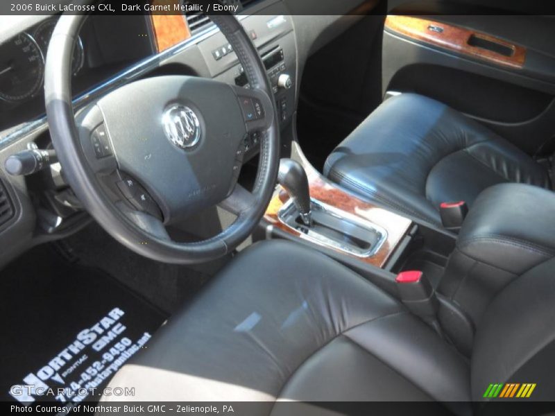 Dark Garnet Metallic / Ebony 2006 Buick LaCrosse CXL