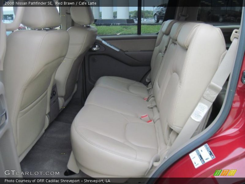 Red Brawn / Cafe Latte 2008 Nissan Pathfinder SE