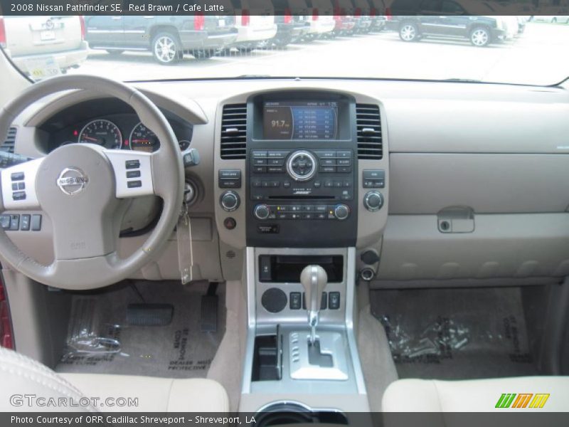Red Brawn / Cafe Latte 2008 Nissan Pathfinder SE