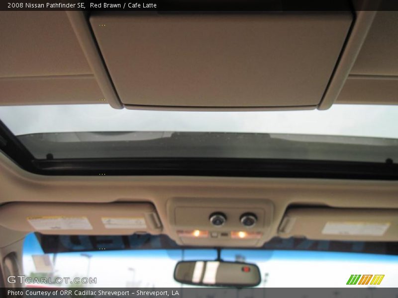 Red Brawn / Cafe Latte 2008 Nissan Pathfinder SE