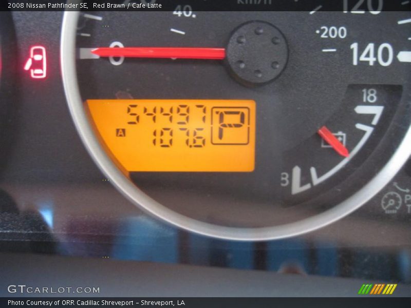 Red Brawn / Cafe Latte 2008 Nissan Pathfinder SE
