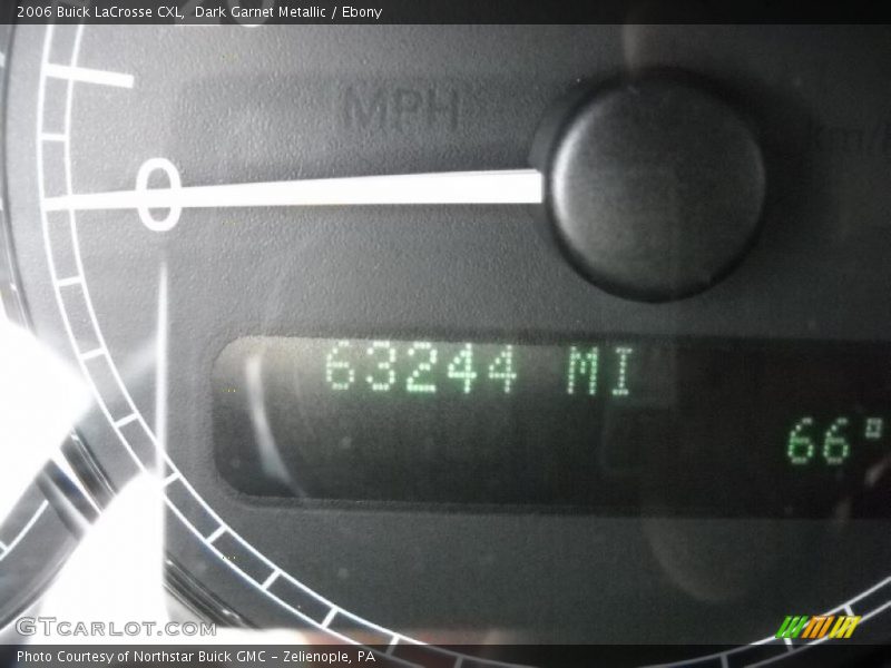 Dark Garnet Metallic / Ebony 2006 Buick LaCrosse CXL