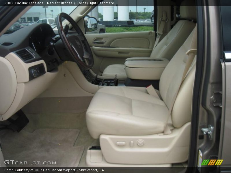 Radiant Bronze / Cocoa/Light Cashmere 2007 Cadillac Escalade