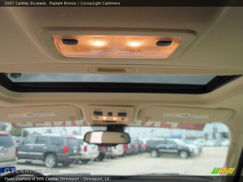 Radiant Bronze / Cocoa/Light Cashmere 2007 Cadillac Escalade
