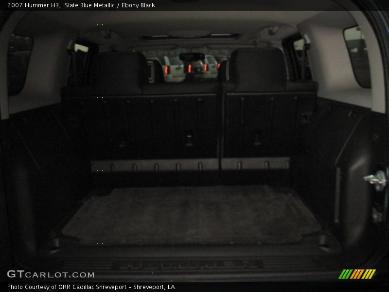 Slate Blue Metallic / Ebony Black 2007 Hummer H3