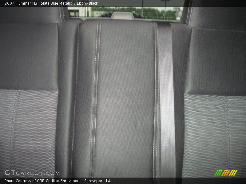 Slate Blue Metallic / Ebony Black 2007 Hummer H3