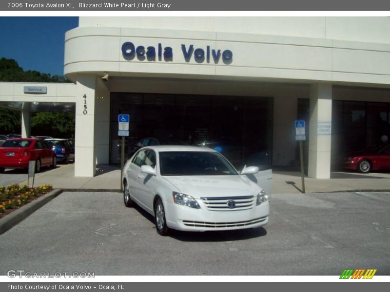 Blizzard White Pearl / Light Gray 2006 Toyota Avalon XL