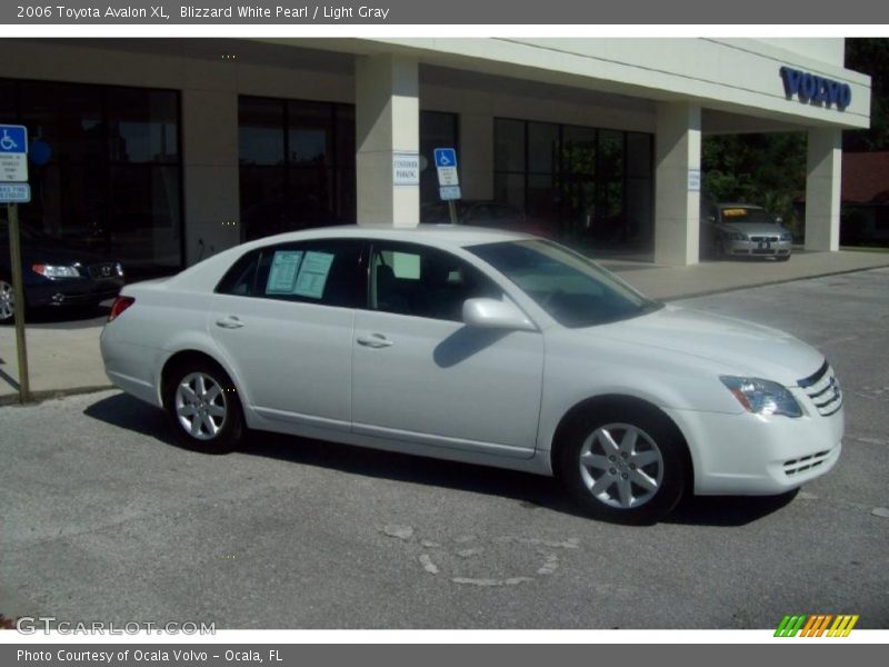 Blizzard White Pearl / Light Gray 2006 Toyota Avalon XL