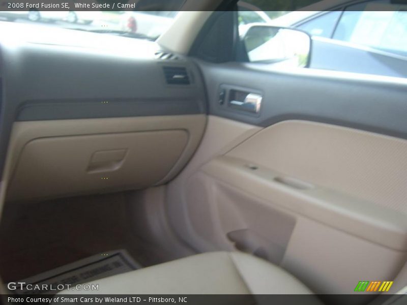 White Suede / Camel 2008 Ford Fusion SE
