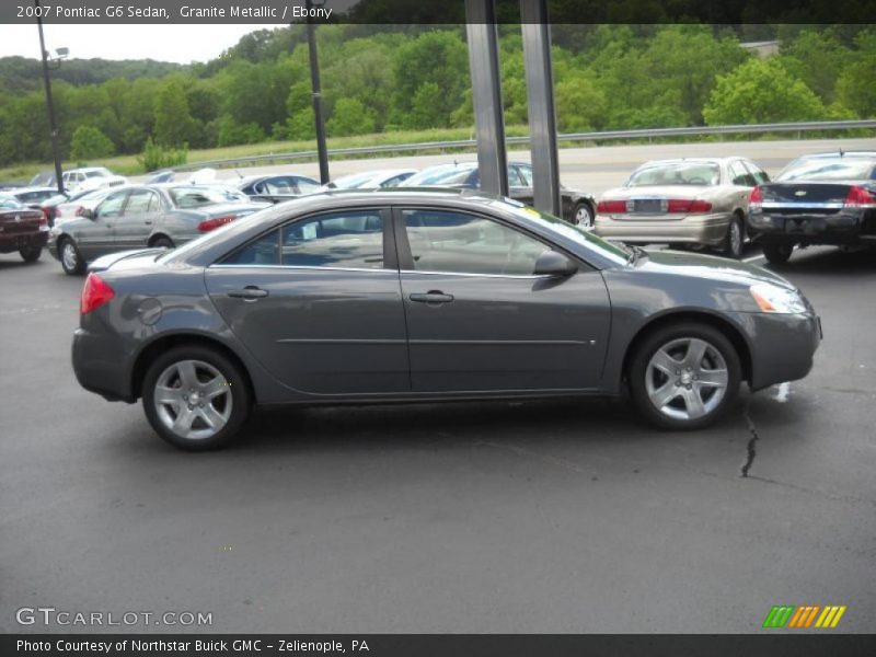Granite Metallic / Ebony 2007 Pontiac G6 Sedan