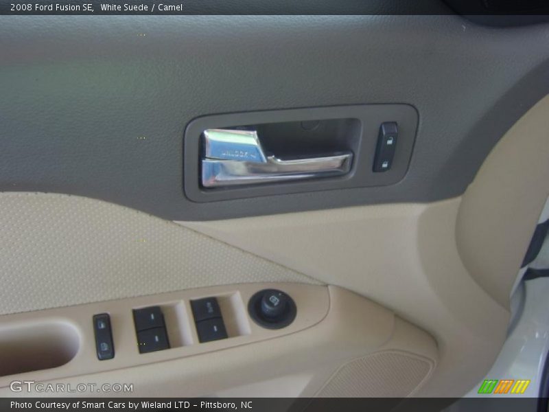White Suede / Camel 2008 Ford Fusion SE