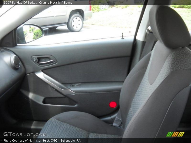 Granite Metallic / Ebony 2007 Pontiac G6 Sedan