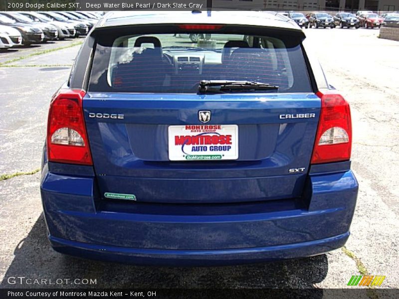Deep Water Blue Pearl / Dark Slate Gray 2009 Dodge Caliber SXT