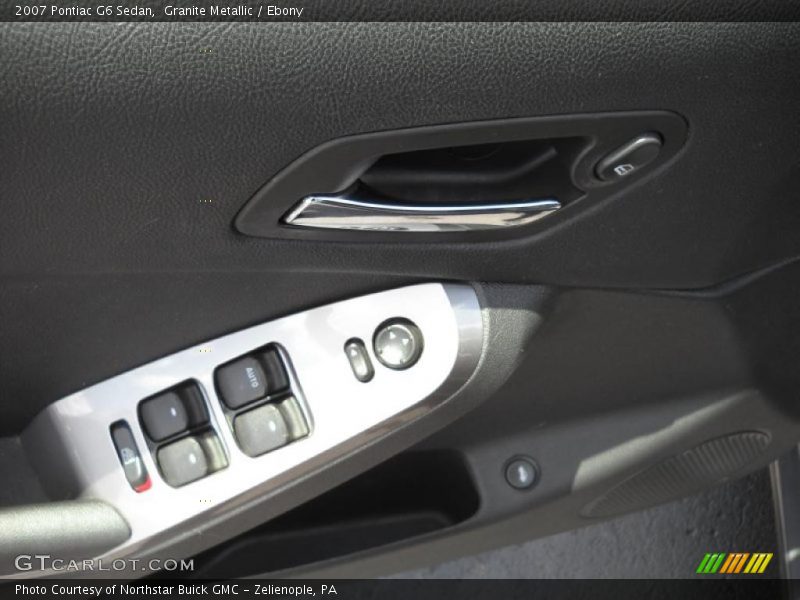 Granite Metallic / Ebony 2007 Pontiac G6 Sedan