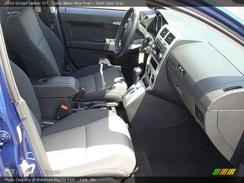 Deep Water Blue Pearl / Dark Slate Gray 2009 Dodge Caliber SXT