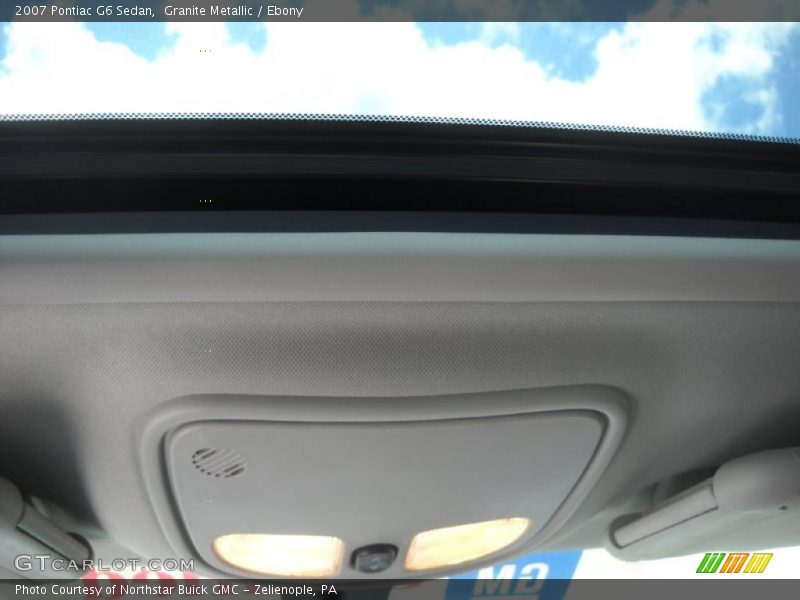 Granite Metallic / Ebony 2007 Pontiac G6 Sedan