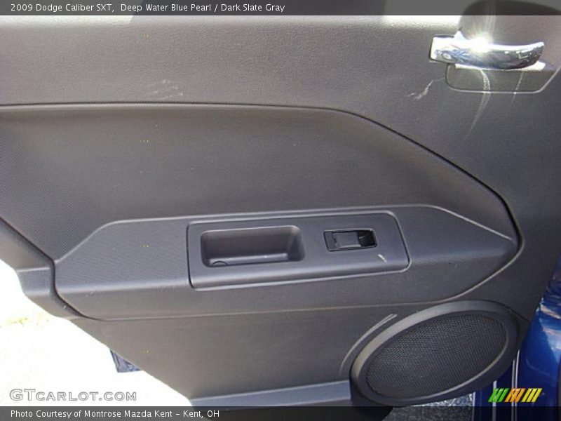 Deep Water Blue Pearl / Dark Slate Gray 2009 Dodge Caliber SXT