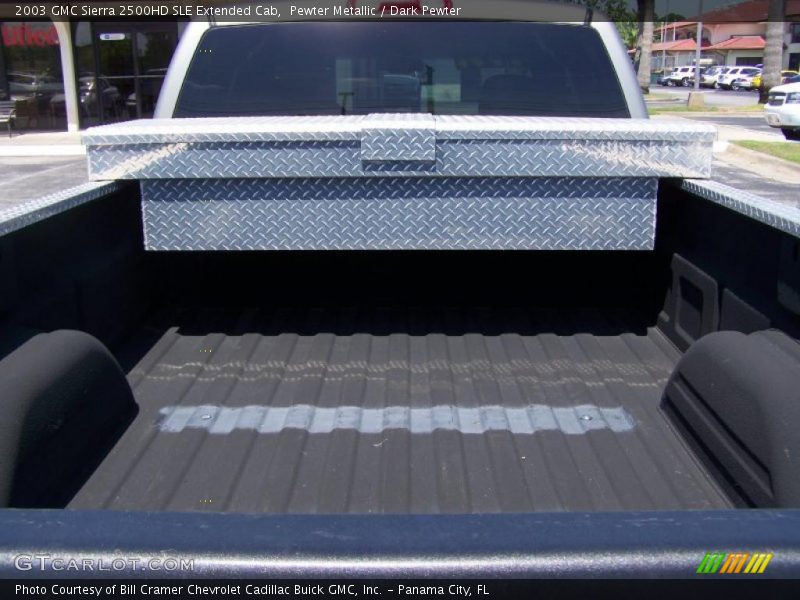 Pewter Metallic / Dark Pewter 2003 GMC Sierra 2500HD SLE Extended Cab