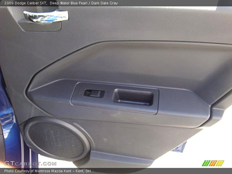 Deep Water Blue Pearl / Dark Slate Gray 2009 Dodge Caliber SXT