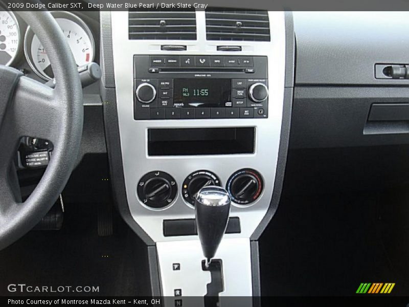 Deep Water Blue Pearl / Dark Slate Gray 2009 Dodge Caliber SXT